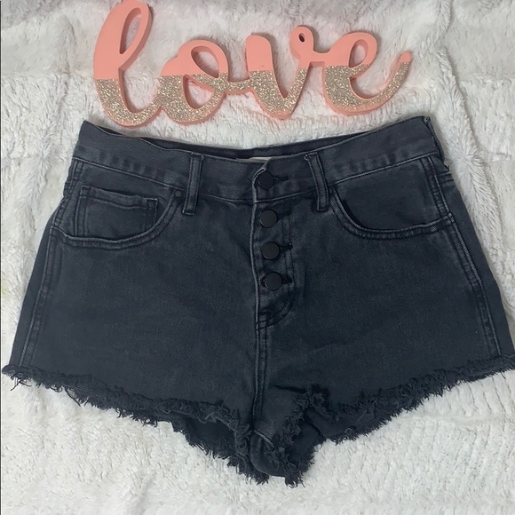 Bullhead Pants - Bullhead Denim High Rise Shorts